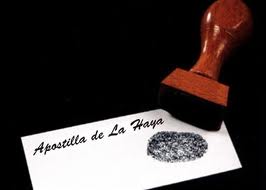 APOSTILLA DE LA HAYA